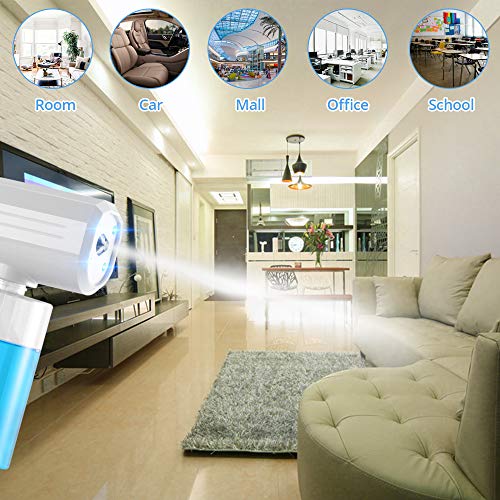 4800mAh Disinfectant Fogger, Nano Steam Rechargeable, 300ML Ha...
