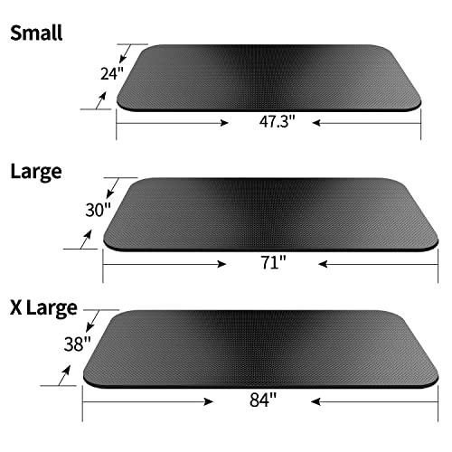 Exercise Equipment Mat,Treadmill Mat, Exercise Bike Mat, Fitness M...