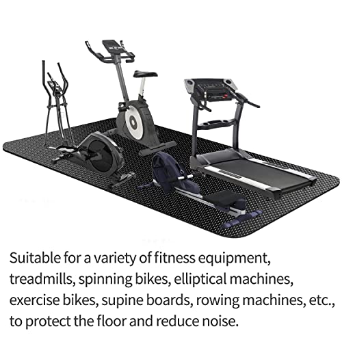 Exercise Equipment Mat,Treadmill Mat, Exercise Bike Mat, Fitness M...