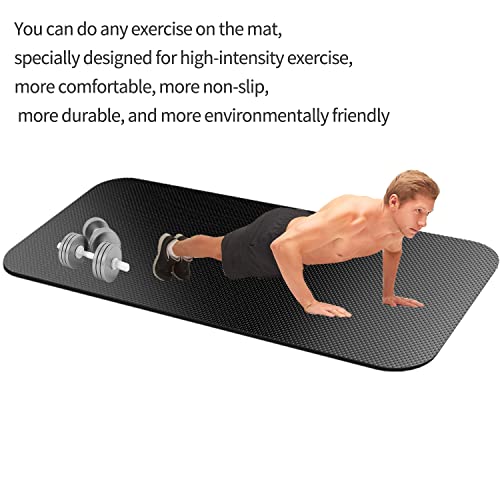 Large Exercise Mat 7x3.2 ,Exercise Equipment Mat,Treadmill Mat, ...