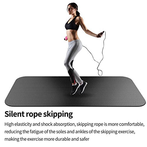 Large Exercise Mat 7x3.2 ,Exercise Equipment Mat,Treadmill Mat, ...