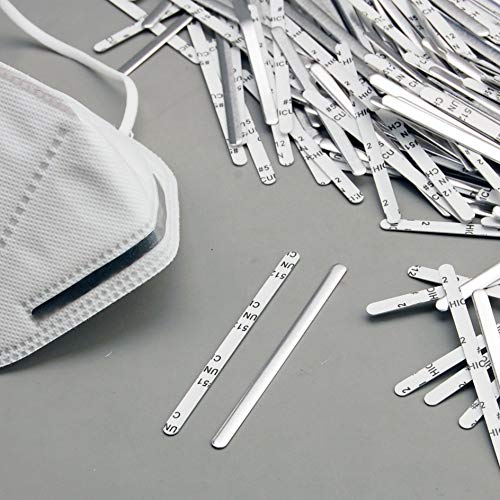 Tonsee 20Pcs 85mm Aluminum Strip DIY Making Accessories for Nose P...
