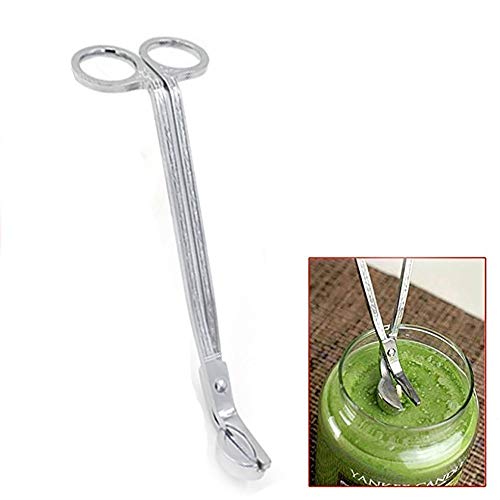 Tonsee Silver Stainless Steel Candle Wick Trimmer Oil Lamp Scissor...