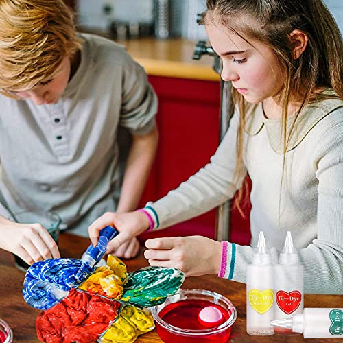 TOOCA Large Tie Dye Kit 24 Colors 120ml, Tie-dye Kits with Spray, ...