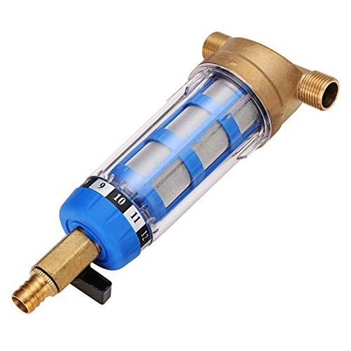 TOOGOO NEW Stainless Steel Copper Tap Water Purifier Pre-Filter Fi...