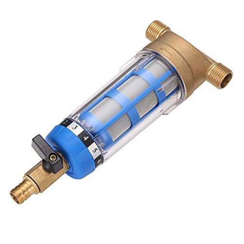 TOOGOO NEW Stainless Steel Copper Tap Water Purifier Pre-Filter Fi...