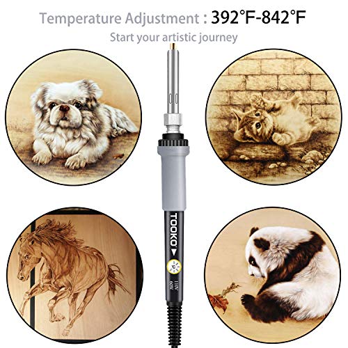96pcs Wood Burning Kit, Professional Wood Burner Pen Tool, Creativ...