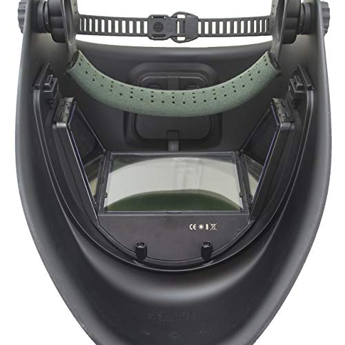 TGR Panoramic 180 View Solar Powered Auto Darkening Welding Helmet...