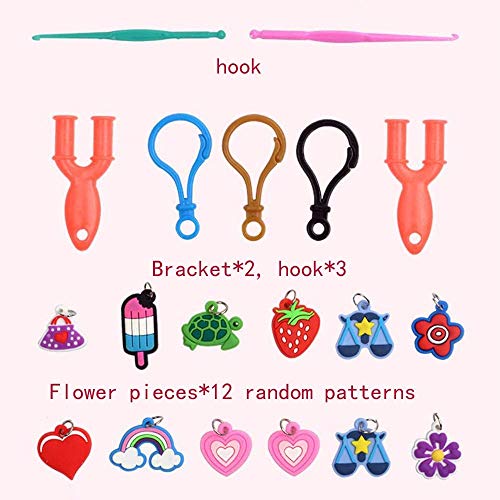TOOLBOX Rubber Bands Refill Loom Set Loom Bands Bracelet Making Ki...