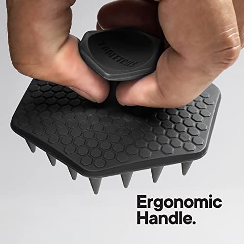 Tooletries - Beard Scrubber - Silicone Facial Hair Exfoliator & Br...