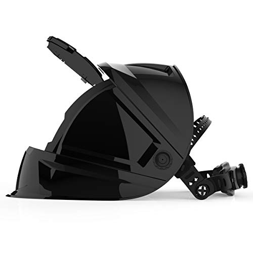 TOOLIOM Flip Up Welding Helmet 3.64 x 1.67 inch Auto Darkening Cla...
