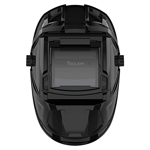 TOOLIOM Flip Up Welding Helmet 3.64 x 1.67 inch Auto Darkening Cla...