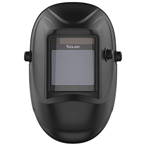 TOOLIOM Welding Helmet, True Color Auto Darkening 1/1/1/2 Large Vi...