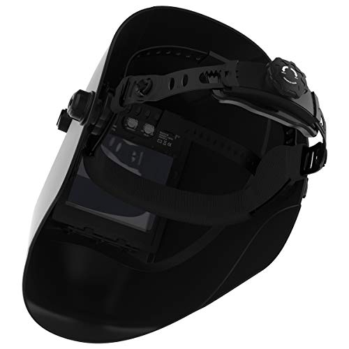 TOOLIOM Welding Helmet, True Color Auto Darkening 1/1/1/2 Large Vi...
