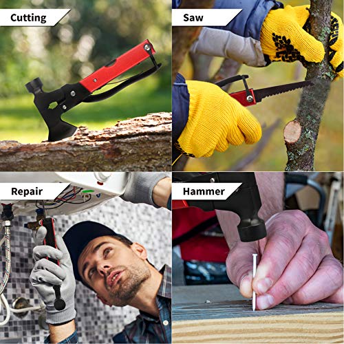 Camping Multitool 15 in 1 Outdoor Hunting Survival Tools Emergency...