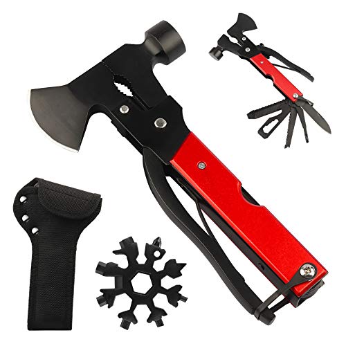 Camping Multitool 15 in 1 Outdoor Hunting Survival Tools Emergency...