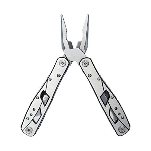 TOOLMOOM Multitool Pliers with Durable Nylon Sheath, Multitool wit...