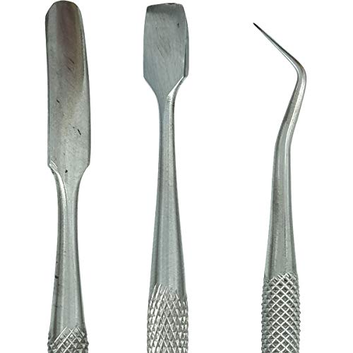 ToolUSA 12 Piece Set Of Stainless Steel Spatulas And Picks With Do...