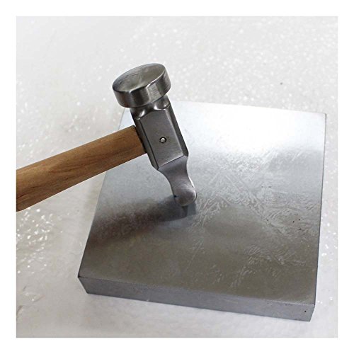 ToolUSA Premium Steel Block with Chasing Hammer: KIT-TJ9804A