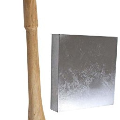 ToolUSA Premium Steel Block with Chasing Hammer: KIT-TJ9804A