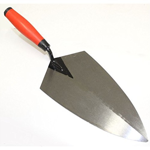 WEDGE: 5 Piece Professional Masonry Trowel Set - Tempered Steel Bl...