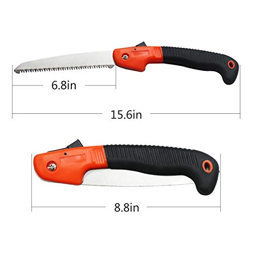 TOOLZYZ Folding Hand Saw for Tree Pruning