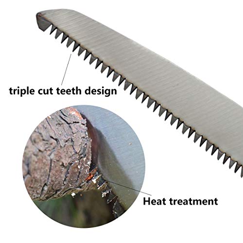 TOOLZYZ Folding Hand Saw for Tree Pruning