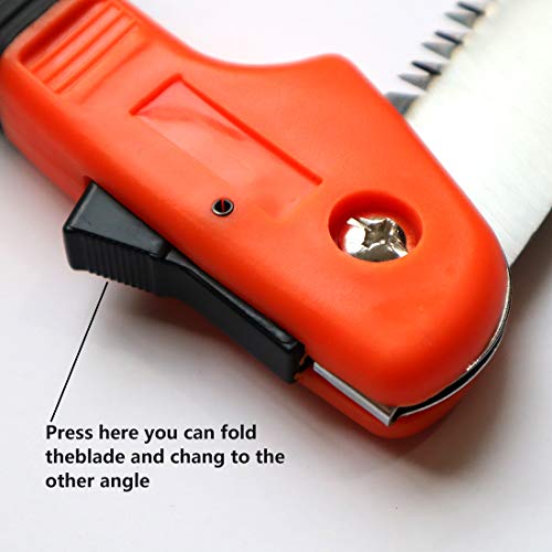 TOOLZYZ Folding Hand Saw for Tree Pruning