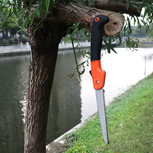 TOOLZYZ Folding Hand Saw for Tree Pruning