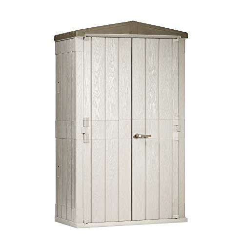 Toomax 76 Cu. Ft. Heavy Duty Weather Resistant Lockable Outdoor Ga...