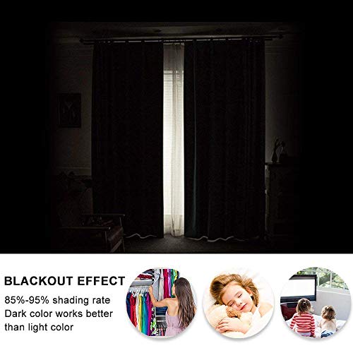 Toopeek Nursery Shading Insulated Curtain Cute Animals Deer Snail ...