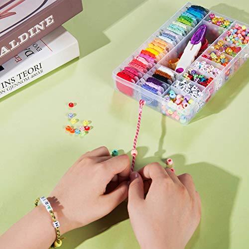 Toopify Friendship Bracelet Making Kit, 30 Colors Embroidery Floss...