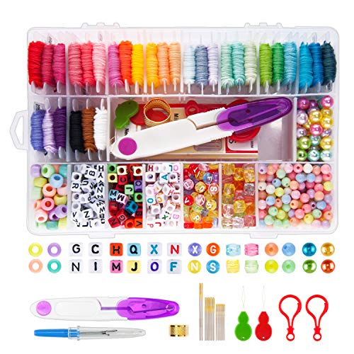 Toopify Friendship Bracelet Making Kit, 30 Colors Embroidery Floss...