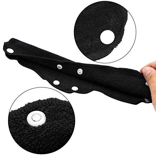 Topbuti 15 pcs Cotton Washable Hard Hat Sweatband, Reusable Terry ...
