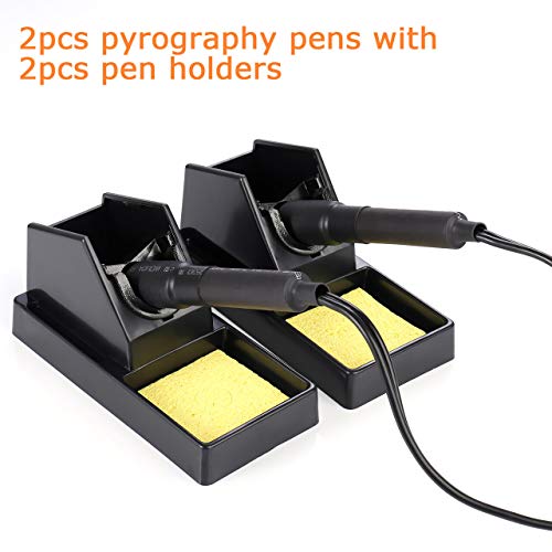 TOPCHANCES 110V 60W Professional Woodburning Detailer Laser Pyrogr...