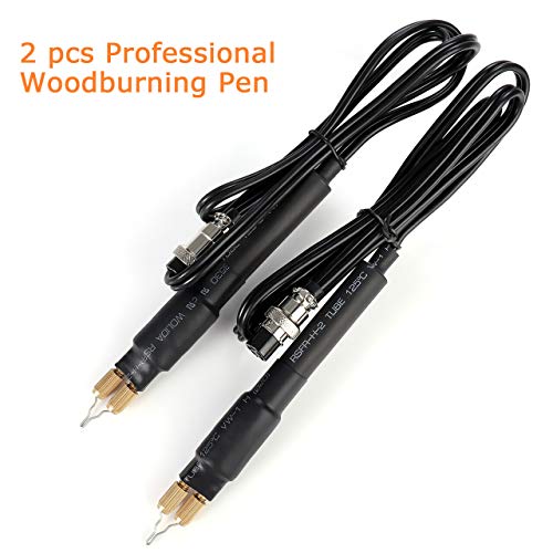 TOPCHANCES 110V 60W Professional Woodburning Detailer Laser Pyrogr...