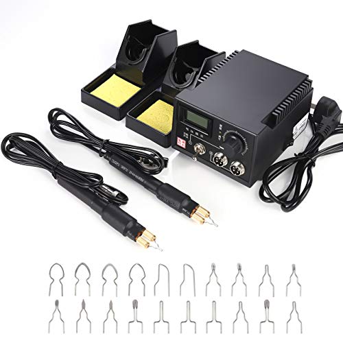 TOPCHANCES 110V 60W Professional Woodburning Detailer Laser Pyrogr...