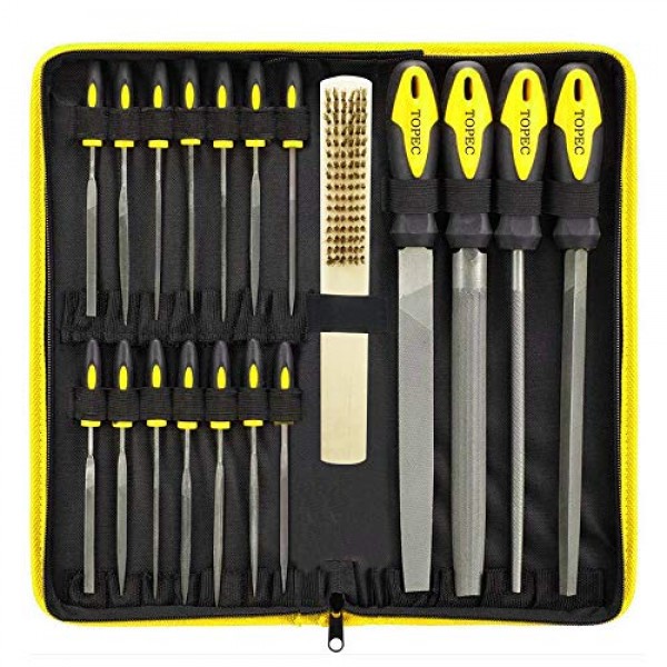 14 Piece SAE and Metric Professional Automotive Nut Driver Set Color Coded Nonslip TPR Hand Grips and 3-inch Hollow Shaft