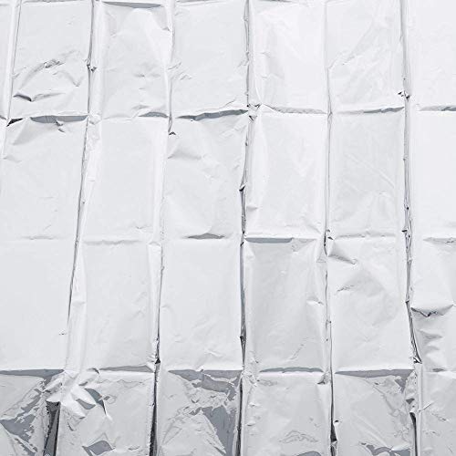 Silver Reflective Mylar Film, Covering Foil Sheets for Garden Gree...