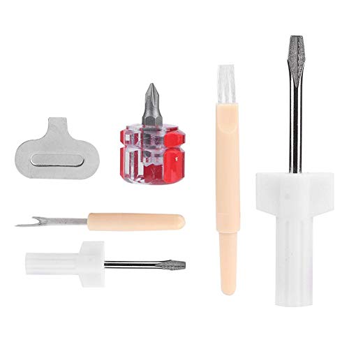 TOPINCN 5Pcs/Set Sewing Screwdriver Thread Removal Tool Plastic an...