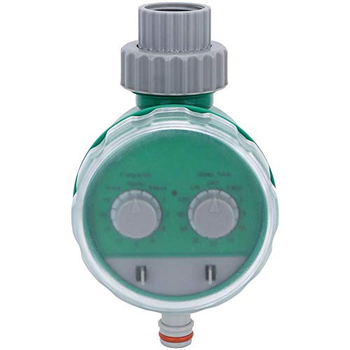 TOPINCN Electronic Water Timer Waterproof Garden Irrigation Automa...