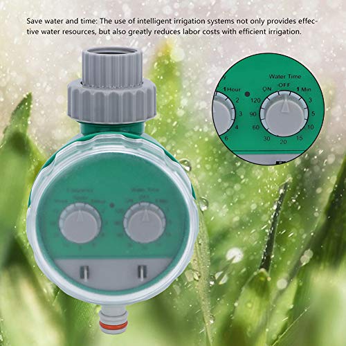 TOPINCN Electronic Water Timer Waterproof Garden Irrigation Automa...