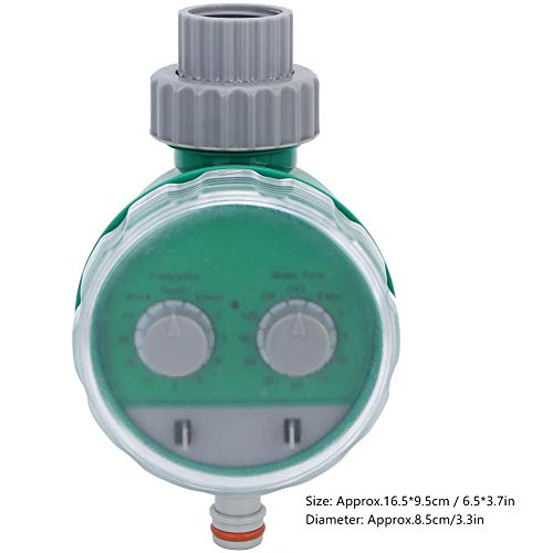 TOPINCN Electronic Water Timer Waterproof Garden Irrigation Automa...