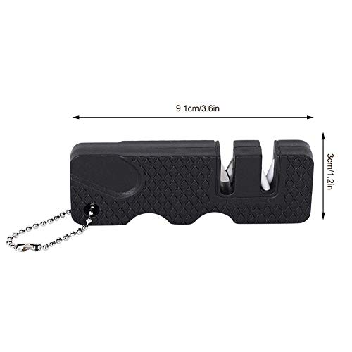 TOPINCN Knife Sharpener Mini Pocket Portable Outdoor Camping Hikin...