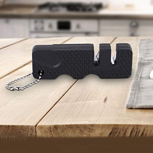 TOPINCN Knife Sharpener Mini Pocket Portable Outdoor Camping Hikin...