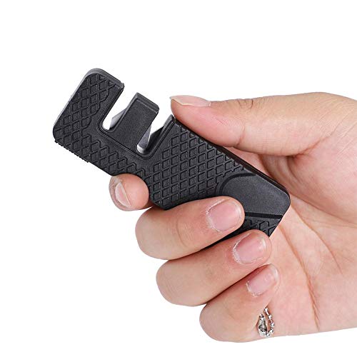 TOPINCN Knife Sharpener Mini Pocket Portable Outdoor Camping Hikin...