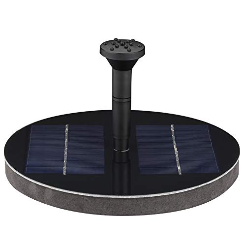 TOPINCN Solar Floating Fountain Pump Solar Power Water Pump for Po...