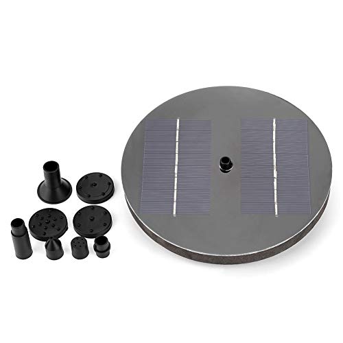 TOPINCN Solar Floating Fountain Pump Solar Power Water Pump for Po...