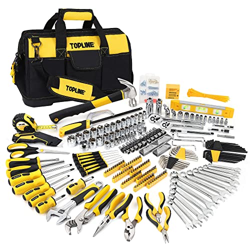 TOPLINE 467-Piece Household Home Tool Sets for Mechanics, 16-Inch ...