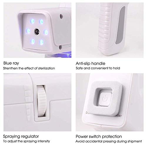 TOPNIU Electric Spray Fogger, Portable Mini Spray 350ml Disinf...